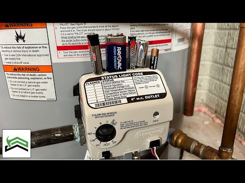 Which Battery Is Used In A Gas Water Heater Control Valve #shorts