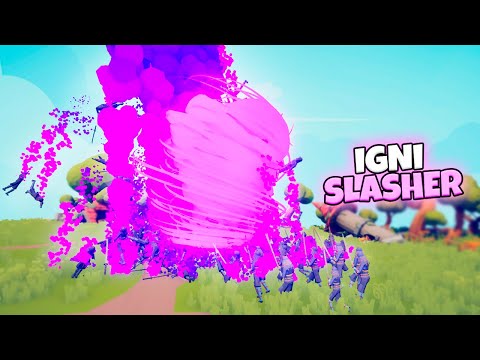 IGNISLASHER (UPDATED) VS EVERY FACTION | TABS MODDED GAMEPLAY