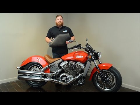 2016 Indian Scout Project: Episode 3 - Mustang Runaround Solo Saddle Seat Install