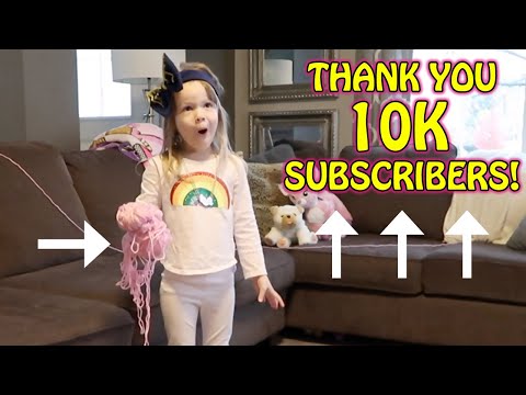 10K SUBSCRIBERS CELEBRATION! STRING SCAVENGER HUNT! Video