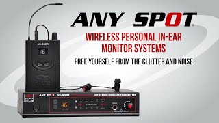 Video thumbnail for Galaxy Audio’s Any Spot AS-950 Wireless Personal In-Ear Monitor Systems by Galaxy Audio