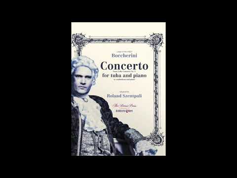 Boccherini Concerto 1st Mov (A=442) "Karaoke - Accompaniment"
