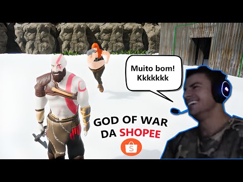 SUPER XANDÃO REAGINDO AO GOD OF WAR DA SHOPEE