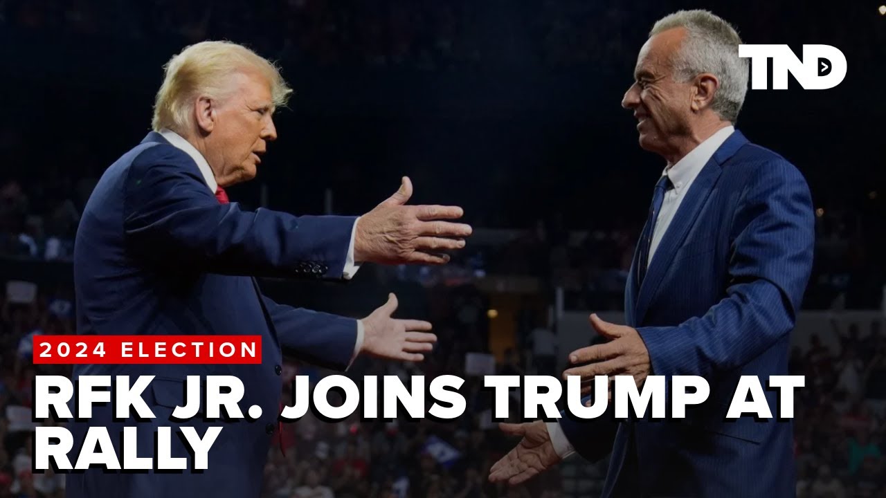 RFK Jr. rallies with Donald Trump hours after announcing endorsement, campaign suspension