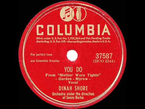 1947 OSCAR-NOMINATED SONG: You Do - Dinah Shore