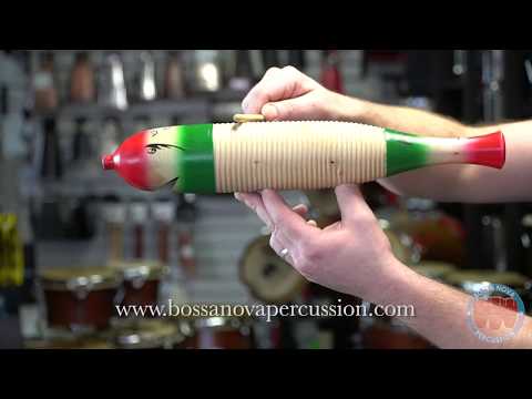 Bossa Nova Percussion - Wooden Guiro
