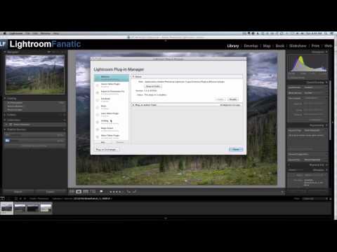 comment installer nik software dans lightroom