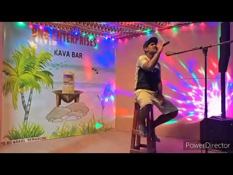 Kiriibati Song Moan reken nanou aio by Kautaake kautabuki keyboarder Neemia Biribo Live @BNB kavabar