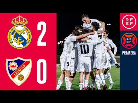 RESUMEN #PrimeraFederación | Real Madrid-Castilla 2-0 Linares Deportivo | Grupo 1 | Jornada 24