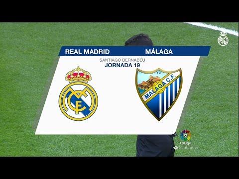 Real Madrid vs Málaga  2 - 1  A Ramos double seals victory over Málaga