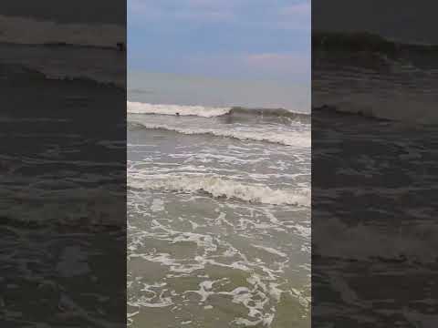 Pantai Boom Pekalongan pasang air laut#pekalongan#beach