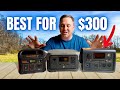 BEST Under $300 Portable Power Station - EcoFlow vs Jackery vs Bluetti