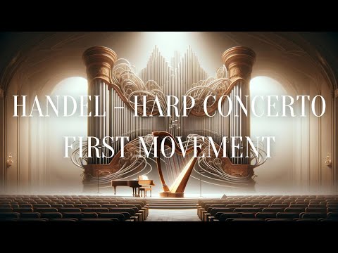 Handel - Concerto for Harp - I Movement by Alexander Boldachev