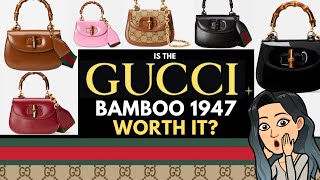 💓💓Is the GUCCI BAMBOO 1947 HANDBAG STILL WORTH IT  🥰 ❣ 💓 GUCCI HANDBAG REVIEW GUCCI BAG SHOPPING
