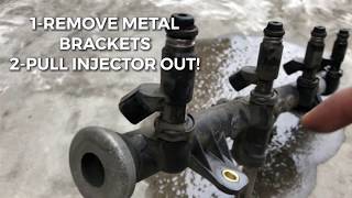 HOW TO CHANGE FUEL INJECTORS ON A CHEVY/GMC TAHOE/YUKON/SIERRA/SILVERADO 5.3L V8 VORTEC FAST & EASY