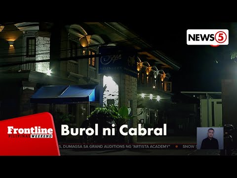 Mga labi ni ex-DPWH usec. Cabral, nakaburol na sa Quezon City | Frontline Weekend