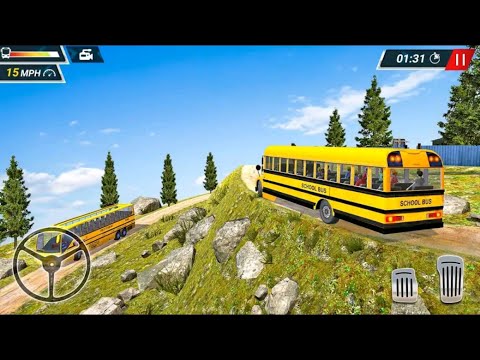 Offroad High School Bus Simulator🚍||Explore Gaming||