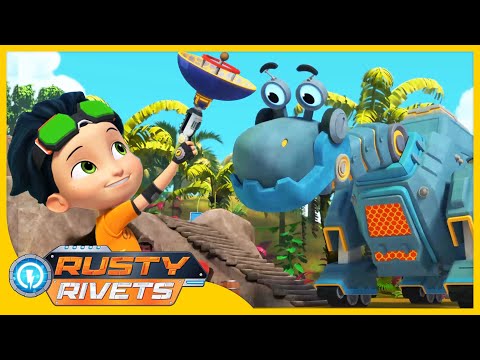 Rusty's Adventures in Blobbo Sitting and MORE! 2+ HOUR Rusty Rivets Compilation | Cartoons for Kids