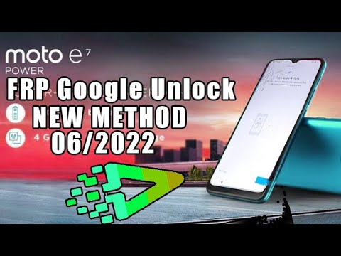 MOTOROLA MOTO E7 Power XT2097 Remove FRP Lock Google bypass Unlock TUTORIAL Android NEW METHOD