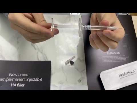ReMedium Plus Hyaluronic Acid Filler Unboxing