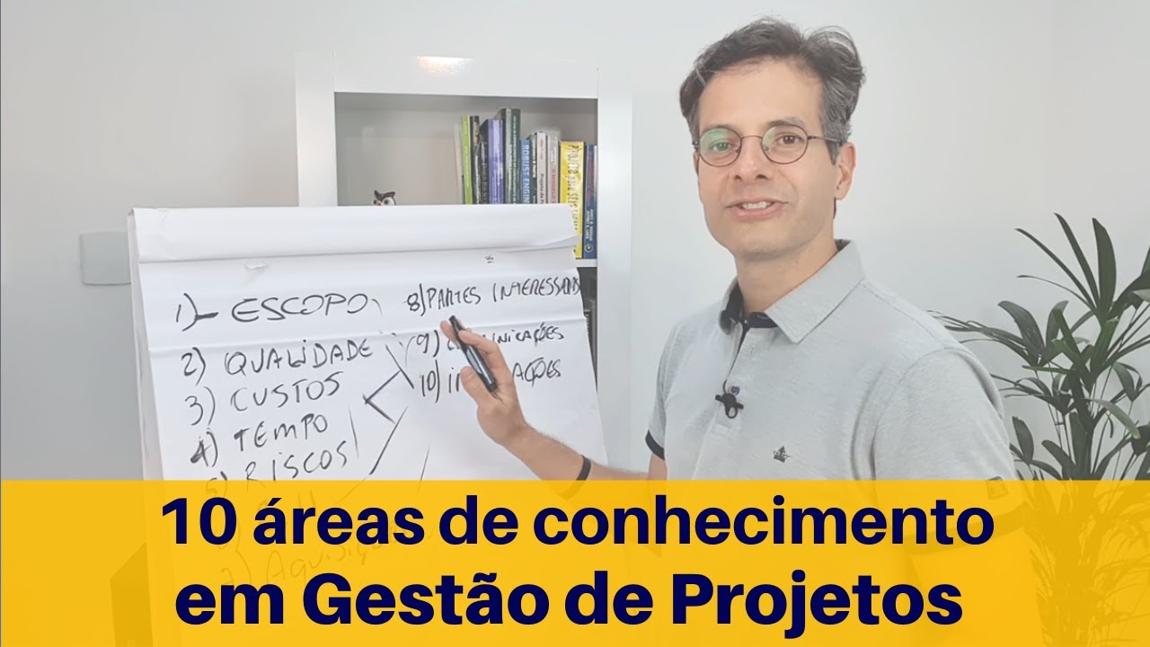 As 10 áreas de conhecimento do PMBOK