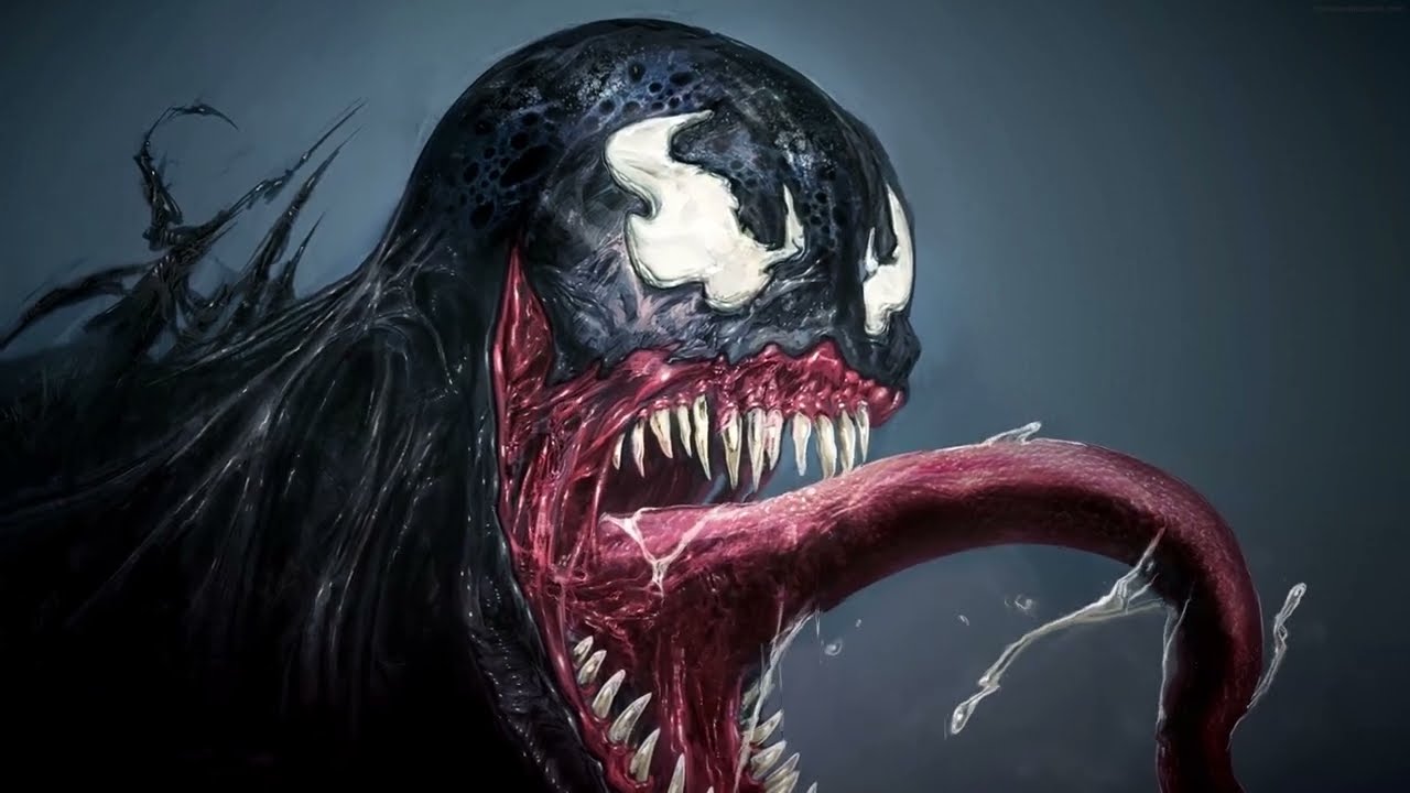 Venom live wallpaper in danger mood ☠️