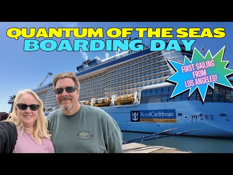 Thumbnail for First Look at Quantum of the Seas from Los Angeles | Embarkation Day Highlights! 🚢#quantumoftheseas