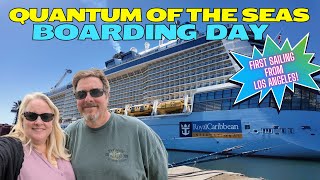 First Look at Quantum of the Seas from Los Angeles | Embarkation Day Highlights! 🚢#quantumoftheseas