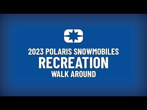 2023 Polaris Snowmobile Recreation Walkaround - Polaris Snowmobiles
