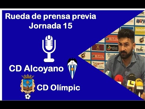 RP previa jornada 15. CD Alcoyano - CD olímpic