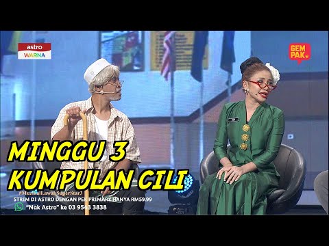MUZIKAL LAWAK SUPERSTAR 3 MINGGU 3 - CILI