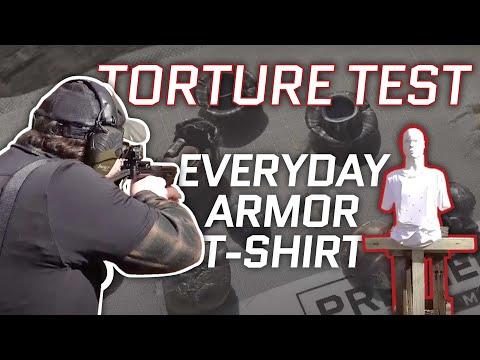 Premier Body Armor Everyday Armor T-Shirt Torture Test