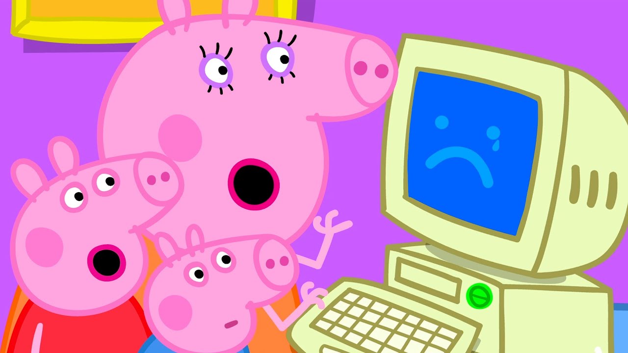 Ah não! Livro da mamãe Pig! 🖥️ Peppa Pig Portuguese Brazil Episódios Completos 🐽 Desenhos Animados