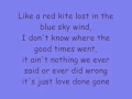 Love Done Gone by Billy Currington lyrics