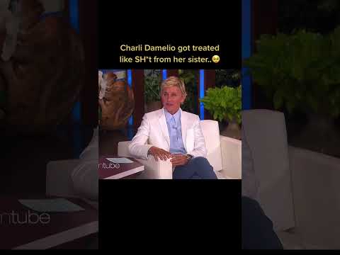 Charli D'amelio Got Treated Like SH*T From Her Big Sister Dixie D'amelio #shorts #subscribe #damelio