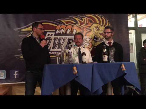 Pressekonferenz Spiel 1: EHC Waldkraiburg - ECDC Memmingen