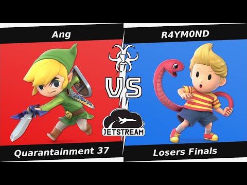 Quarantainment 37 Losers Finals - Ang (Toon Link) Vs. R4YM0ND (Lucas) Smash Ultimate - SSBU