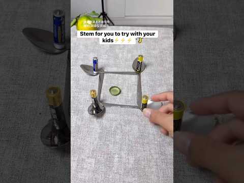 Battery and coin experiment #experiment #tiktok #science