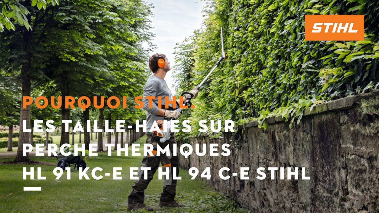 TAILLE HAIE SUR PERCHE STIHL