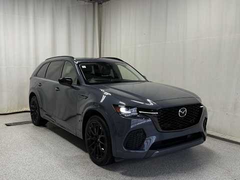 2025 Mazda CX-70 MHEV GT AWD in Gray for sale at Park Mazda in Sherwood Park, AB