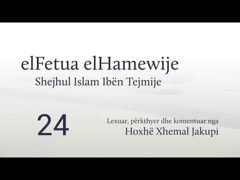 24. elFetua elHamewije - Hoxhë Xhemal Jakupi
