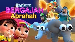 Download lagu Sirah Kanak-kanak | Tentera Bergajah Abrahah & Burung Ababil | Iman & Sara mp3