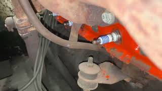 John’s 1956 Thunderbird - Spark Plug Replacement, plug wire marking, fuel filter bowl disassembly