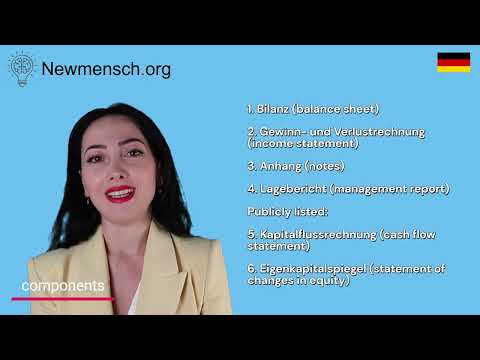 IFRS vs HGB (German GAAP) - Financial Statements structure & components