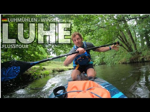 SUP-Tour auf der LUHE: Paddeltour mit ordentlich Action für Baumliebhaber 🌳 | 21 km