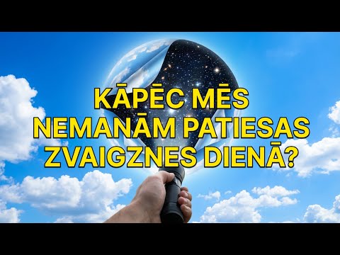 KĀPĒC MĒS NEMANĀM PATIESAS ZVAIGZNES DIENĀ?