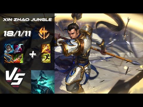 JUNGLE Xin Zhao vs Hecarim - NA Challenger Patch 25.S1.4