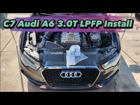 C7 Audi A6 3.0T Low Pressure Fuelpump Install