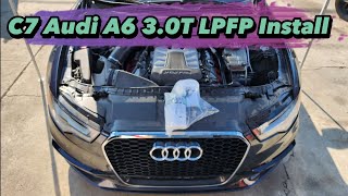 C7 Audi A6 3.0T Low Pressure Fuelpump Install