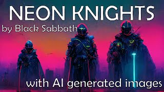 Neon Knights by Black Sabbath - AI illustrating every lyric